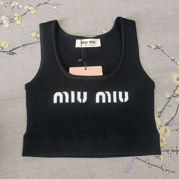 Miu Miu Tops - Miu Miu sleeveless tank top